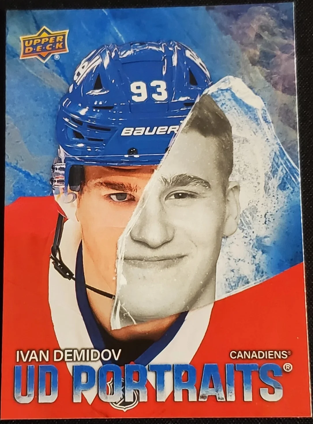 Ivan Demidov UD Portraits #P-34 rookie card — Montreal Canadiens, at Young Gunz Sports